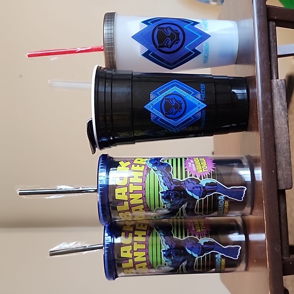 Wakanda forever 4 cup set